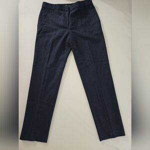 Talbots Italian Flannel Wool Pants – Navy – Size 2 – Excellent Condition